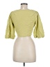 Zara Green 3/4 Sleeve Blouse Size M - photo 2