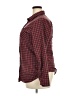 Hot Topic Houndstooth Red Long Sleeve Button-Down Shirt Size XXL - photo 5