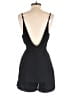 Glamorous 100% Polyester Solid Black Romper Size S - photo 2