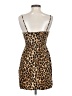 Zara Animal Print Brown Cocktail Dress Size S - photo 2