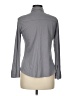 Theory Solid Gray Long Sleeve Button-Down Shirt Size M - photo 2