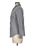 Theory Solid Gray Long Sleeve Button-Down Shirt Size M - photo 5