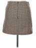 Forever 21 Houndstooth Brown Casual Skirt Size L - photo 2