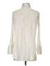 Massimo Dutti Ivory Long Sleeve Blouse Size 4 - photo 2