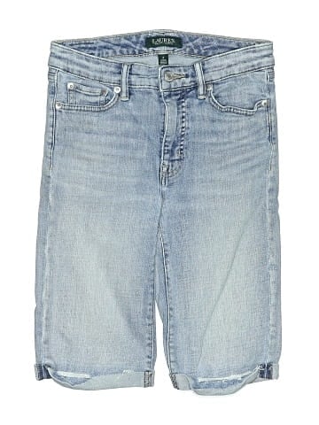 Lauren by Ralph Lauren Denim Shorts (view 1)
