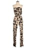Trixxi Graphic Gold Jumpsuit Size M - photo 1