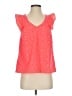 Lilly Pulitzer Orange Sleeveless Blouse Size S - photo 1