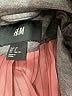 H&M Chevron-herringbone Gray Blazer Size 2 - photo 6