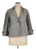 Talbots 100% Cotton Gray Blazer Size 14 Petite - photo 1