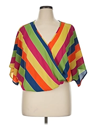 Ashley Stewart 3/4 Sleeve Blouse (view 1)