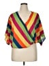 Ashley Stewart 100% Polyester Yellow 3/4 Sleeve Blouse Size 14 Plus - photo 1