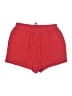 Bobi 100% Cotton Solid Red Shorts Size S - photo 1