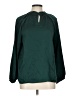 Eclair 100% Polyester Green 3/4 Sleeve Blouse Size L - photo 1
