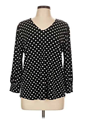 Adrianna Papell Long Sleeve Blouse (view 1)