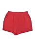 Bobi 100% Cotton Solid Red Shorts Size S - photo 2