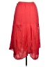 Unbranded 100% Rayon Red Casual Skirt Size XL - photo 2