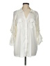 CALVIN KLEIN JEANS 100% Polyester Ivory 3/4 Sleeve Blouse Size M - photo 1
