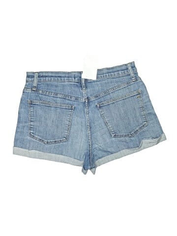 Madewell High-Rise Denim Shorts in Derby Wash: Button-Front Edition (view 2)