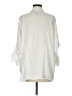 CALVIN KLEIN JEANS 100% Polyester Ivory 3/4 Sleeve Blouse Size M - photo 2