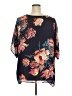 Umgee 100% Polyester Black Kimono Size XXL - photo 2