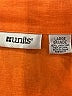 Units 100% Linen Orange Short Sleeve Blouse Size L - photo 8