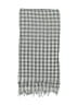 Costume National Checkered-gingham Gray Scarf One size - photo 2
