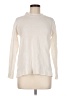 Ann Taylor LOFT Solid Ivory Turtleneck Sweater Size M - photo 1