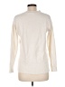 Ann Taylor LOFT Solid Ivory Turtleneck Sweater Size M - photo 2