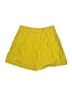 A New Day Solid Yellow Shorts Size 4 - photo 1