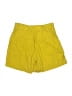 A New Day Solid Yellow Shorts Size 4 - photo 2