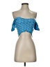 BCBGeneration 100% Rayon Blue Sleeveless Blouse Size S - photo 1