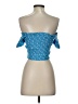 BCBGeneration 100% Rayon Blue Sleeveless Blouse Size S - photo 2