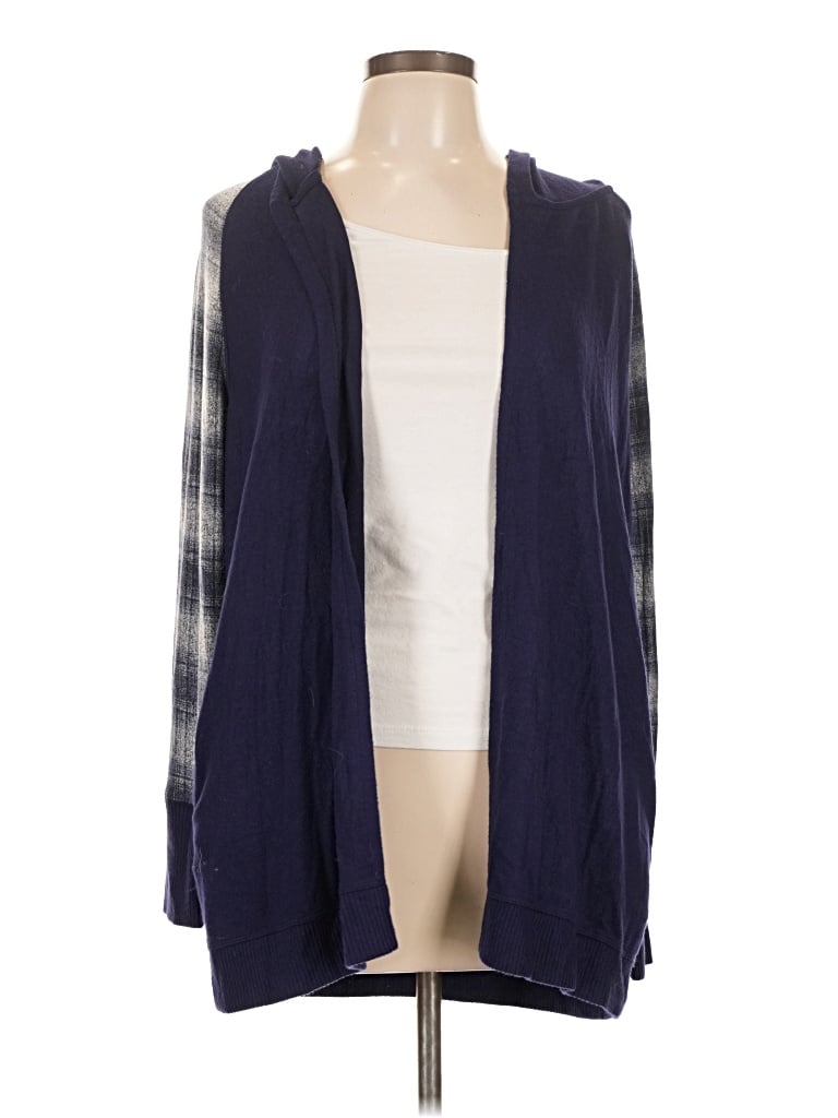 Pre-owned Maurices Cardigan Sweater In Blue