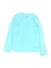 Columbia 100% Polyester Teal Long Sleeve T-Shirt Size 8 - photo 1