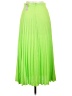 River Island 100% Polyester Green Formal Skirt Size 10 - photo 2