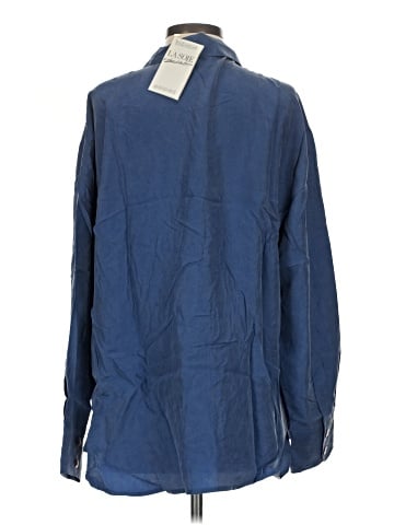 Unbranded Long Sleeve Silk Top (view 2)