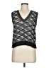 HWR Chevron-herringbone Black Sweater Vest Size M - photo 1