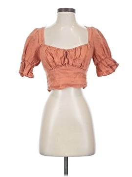 Reformation Short Sleeve Blouse