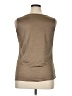 Coldwater Creek 100% Polyester Tan Sleeveless Top Size 14 - photo 2