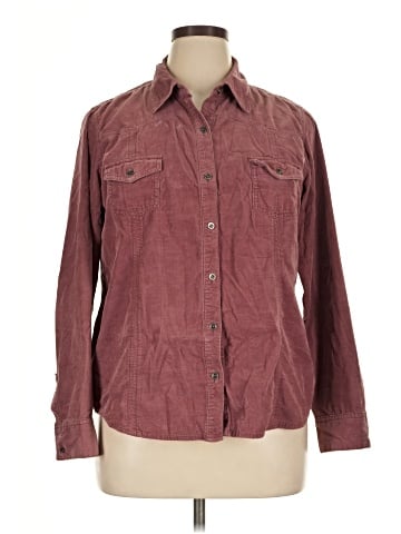 SONOMA life + style Long Sleeve Button-Down Shirt (view 1)