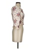 Jolt 100% Rayon Ivory 3/4 Sleeve Blouse Size S - photo 4
