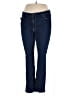 Old Navy Chevron-herringbone Blue Jeans Size 18 - photo 1