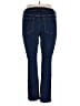 Old Navy Chevron-herringbone Blue Jeans Size 18 - photo 2