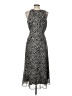 Chetta B 100% Polyester Animal Print Gray Casual Dress Size 10 - photo 2