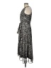 Chetta B 100% Polyester Animal Print Gray Casual Dress Size 10 - photo 5