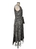 Chetta B 100% Polyester Animal Print Gray Casual Dress Size 10 - photo 4