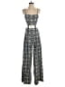 Collusion Plaid Gray Jumpsuit Size 0 (tall) - photo 1