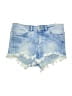 Divided by H&M Blue Denim Shorts Size 4 - photo 1
