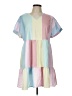 Unbranded Color Block Pink Casual Dress Size L - photo 1