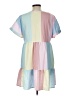 Unbranded Color Block Pink Casual Dress Size L - photo 2